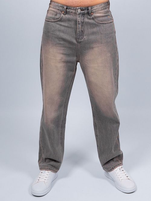Q24029/JI Джинсы мужские серый QWENTINI  