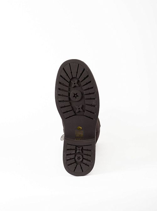 JA280Y-H1908-P1370BM Сапоги женские натуральная кожа коричневый 365 