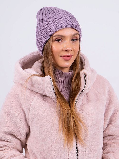 ДИЗЗА Шапка женская лиловый ELITE LINE 