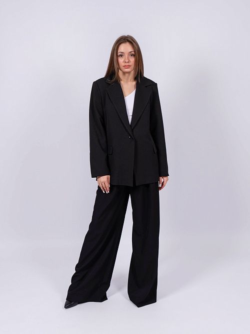 4120 Жакет женский черный GIRL 