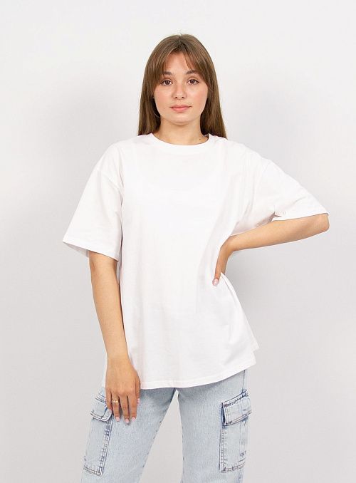 9007 Футболка женская белый ИРИНА 