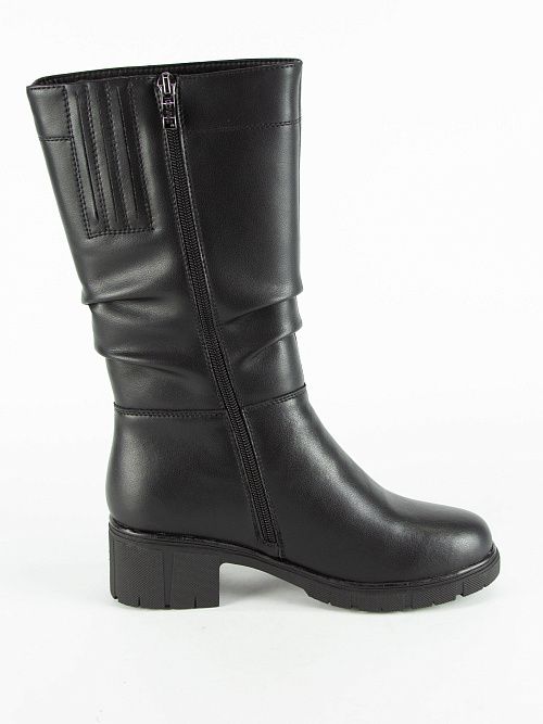 LCW23-BWLM3-054A(L) Полусапоги женские Covani 