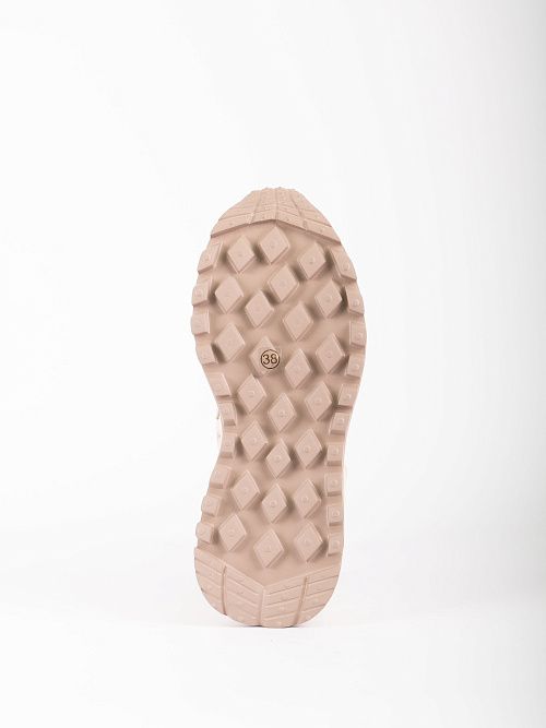 AS567-L181-15ZM Ботинки женские натуральная кожа бежевый 365 