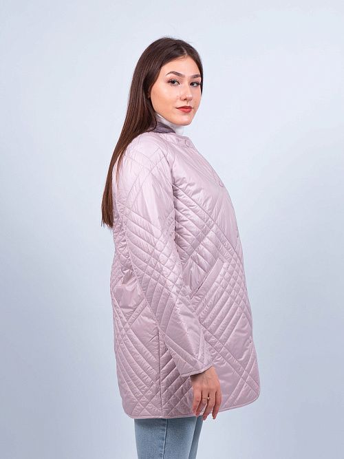 2663/1 Куртка удлиненная женская бежевый Baimuni 