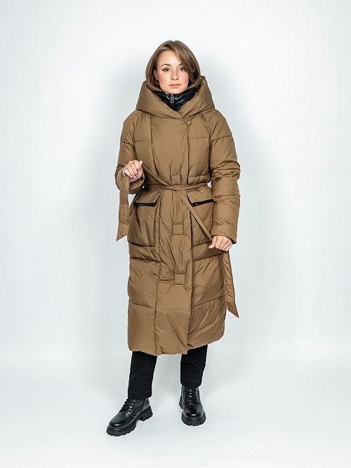 78127/2 Пальто женское коричневый Baimuni 