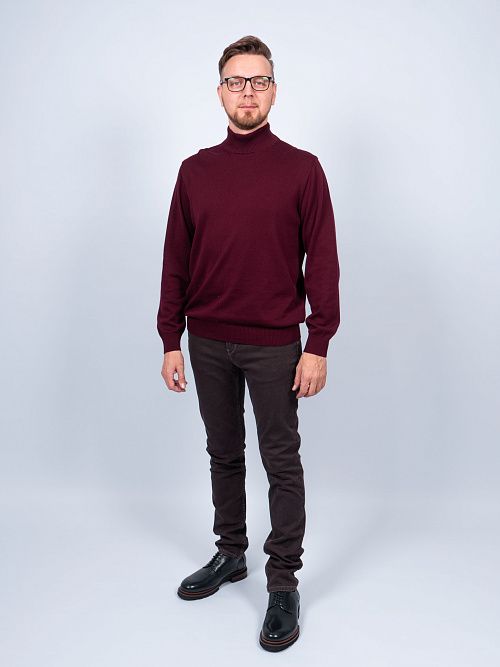 805-2370.M548.Y006.L.C0501 Джинсы мужские коричневый LUXOR 