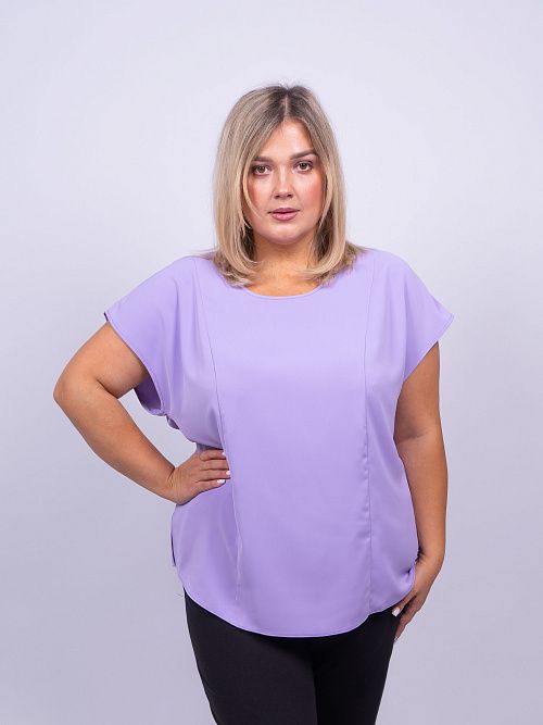 Клайд Топ женский сиреневый ZAR STYLE 