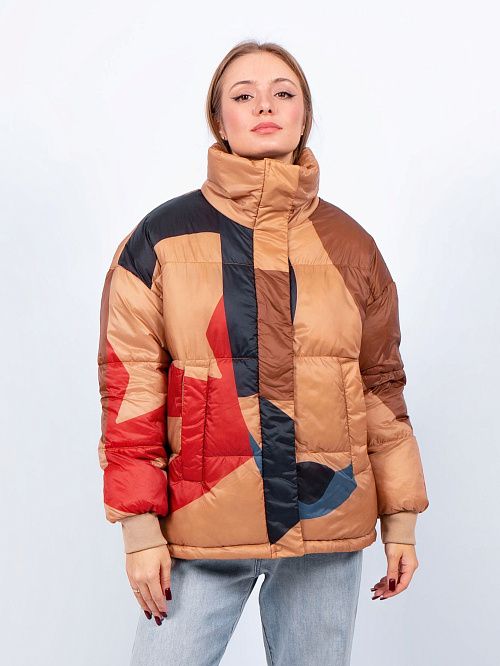1БП-43006-948 Куртка женская разноцветная ELECTRA STYLE 