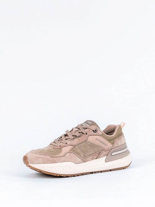 F7539-19 Кроссовки женские хаки STROBBS 