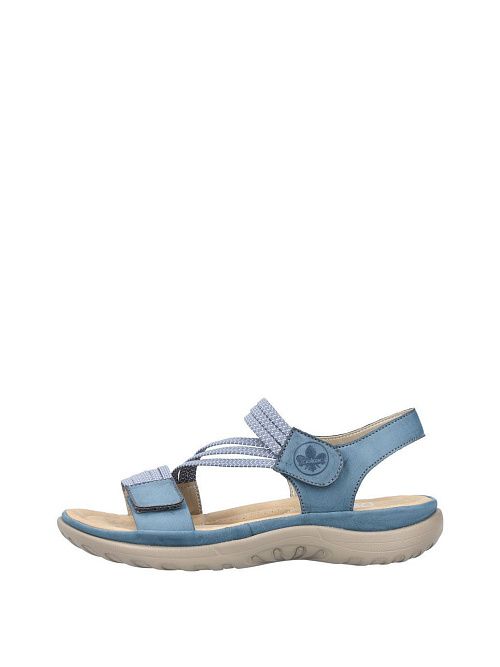 64870/14 Сандалии женские синий Rieker 