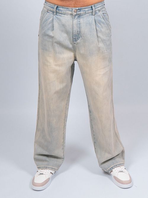 Q24048/JI Джинсы мужские синий QWENTINI  