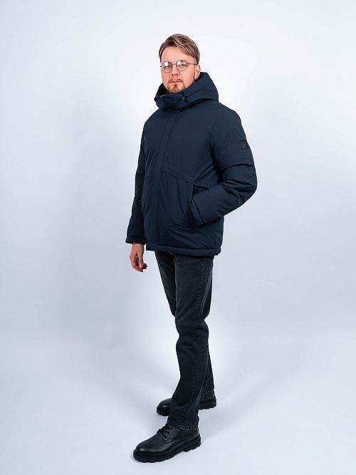 MWD4860I-М460 Куртка мужская двухстороняя синий/зеленый ICEbear 