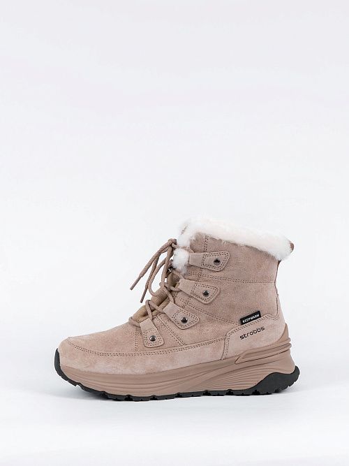 F8487-25 Ботинки женские темно-бежевый STROBBS 