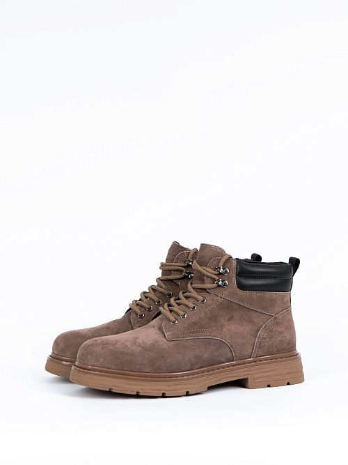 ZU021-011 Ботинки мужские бежевый Baden 