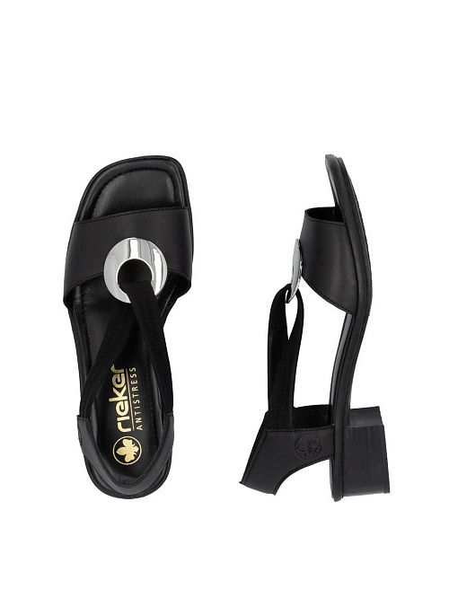 62662/01 Босоножки женские черный Rieker 