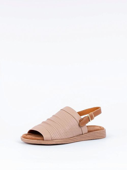 XUS-51267-3D-KU Босоножки женские бежевый Madella 