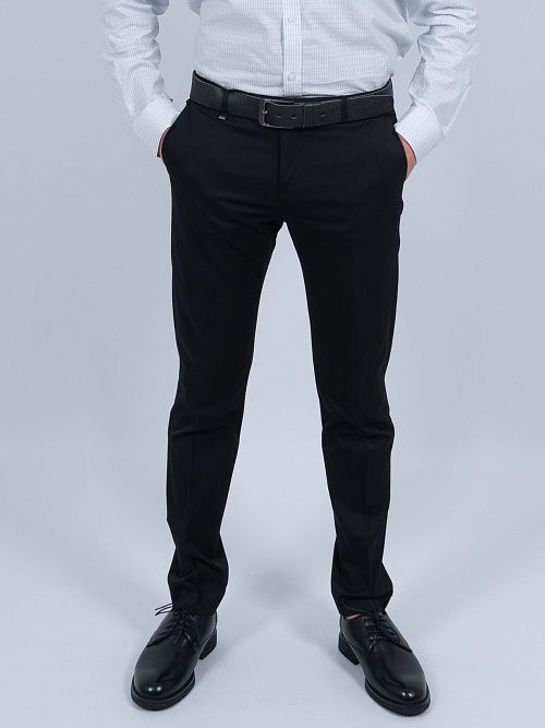 804-0277.G337.Y000.L.S0401 Брюки мужские черный LUXOR 