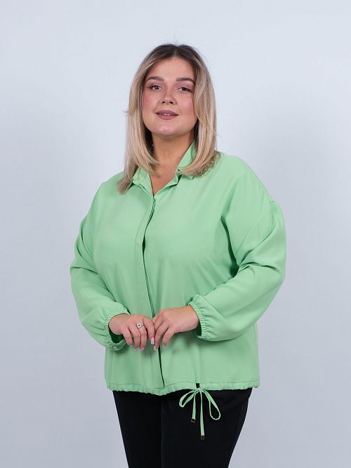 Блюз Блузка женская салатовый ZAR STYLE 