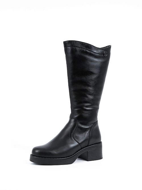 F1F2 6G037-02W08 Сапоги женские черный Francesco Donni 