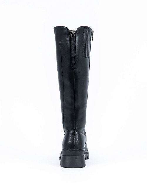 LCW23-BWLM3-068A(L) Сапоги женские черный Covani 