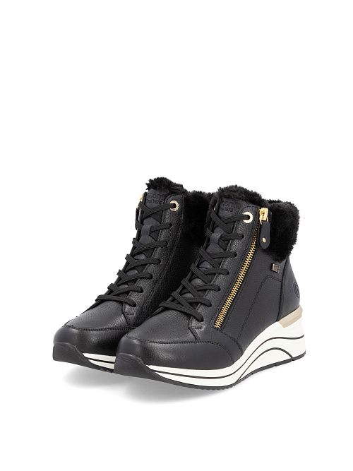 D0T77/02 Ботинки женские черный Remonte 