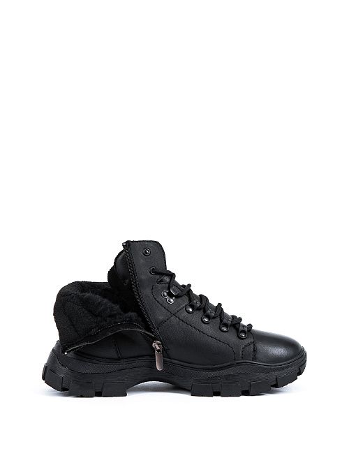 2002-10(L) Ботинки мужские черный Covani 