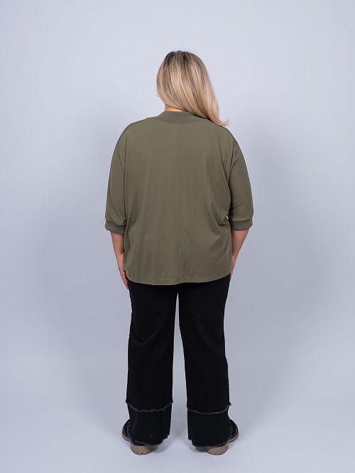 249210 Блузка женская зеленый MIRA MIA 