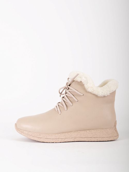 DBY-RA003-006-8M Ботинки женские натуральная кожа бежевый 365 