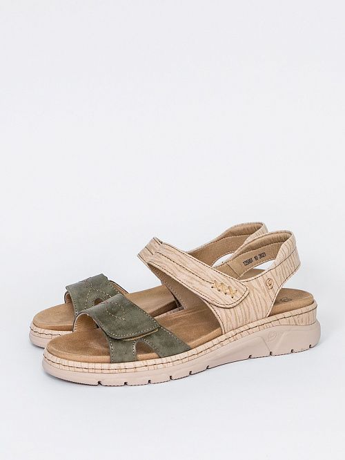 Mostar 12500T-1K66,3144 Босоножки женские бежевый Suave 