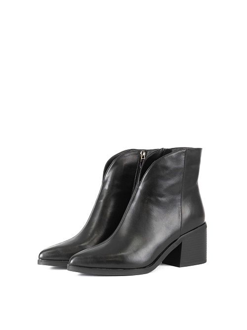 GBF-1249121-0110-SB Ботинки женские натуральная кожа черный Madella 