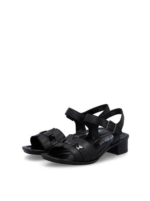 62685/00 Босоножки женские черный Rieker 