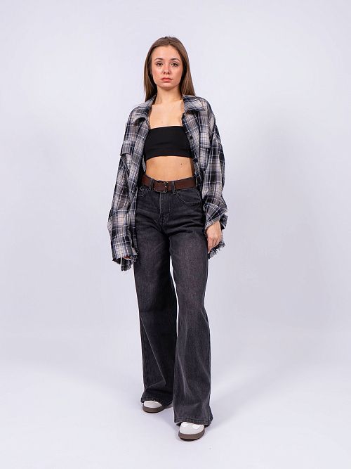 71860 Джинсы женские серый NAVI  