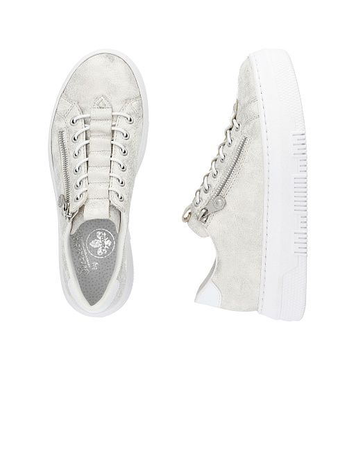 M1953/60 Кеды женские серебристый Rieker 