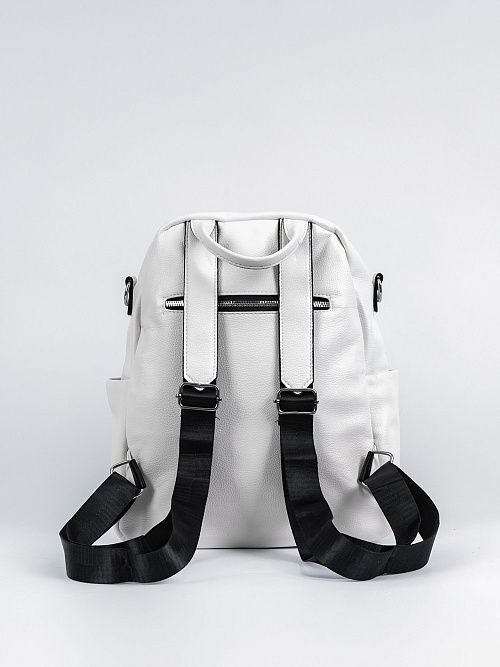 TO074-02 Рюкзак женский белый Baden Bags 