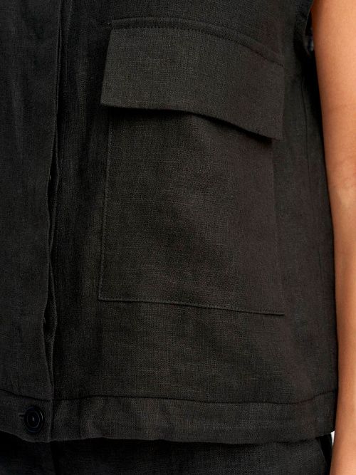 7842 ИЛ24 Блузка женская черный ELECTRA STYLE 