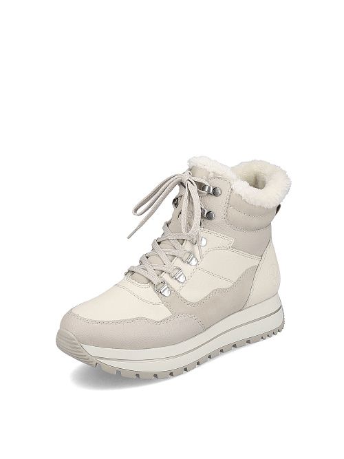 N4002/60 Ботинки женские бежевый Rieker 