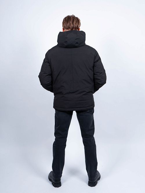 MWD4860I-М902 Куртка мужская двухстороняя черный/серый ICEbear 