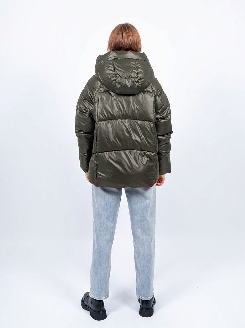 GWD4613I-G173 Куртка женская зеленый ICEbear 