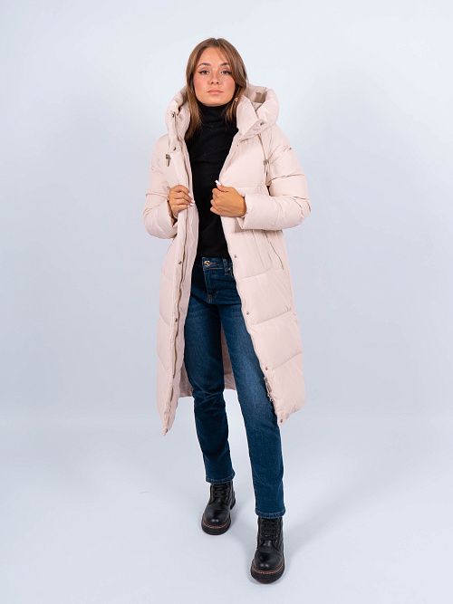 GWD4692I-G625 Пальто женское бежевый ICEbear 