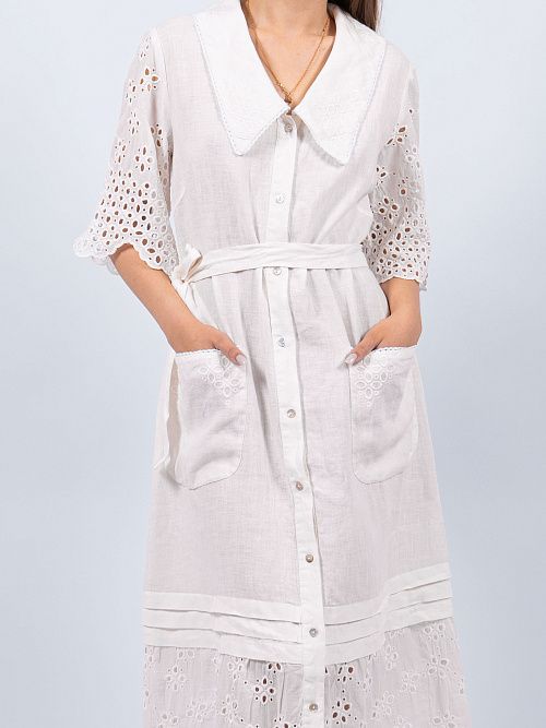 03078Q Платье САЛЬВАТОРЕ белый AGENDA 