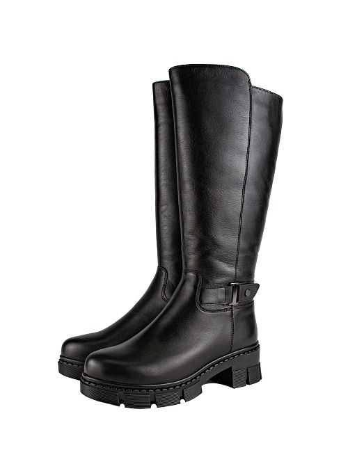 F1F2 HQ712-02U08 Сапоги женские черный Francesco Donni 