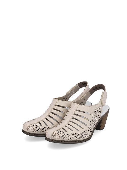 40959/60 Босоножки женские бежевый Rieker 