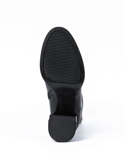 U420-040 Ботильоны женские черный Baden 