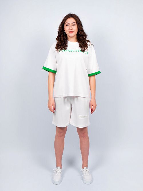 7275/7276/6 Костюм женский белый QINO 