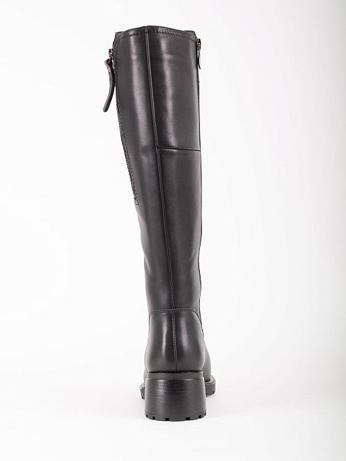 XJU-52465-1A-KI Сапоги женские натуральная кожа черный Madella 