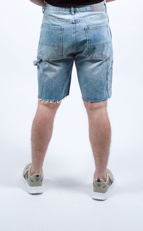 130594/SI Шорты мужские синий QWENTINY 