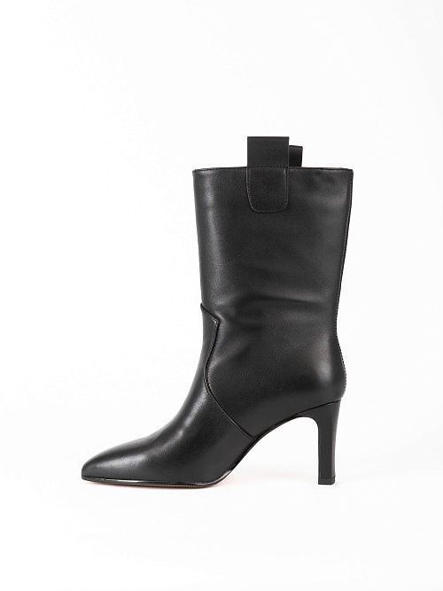 NE007D-H356-3 Ботинки женские натуральная кожа черный 365 