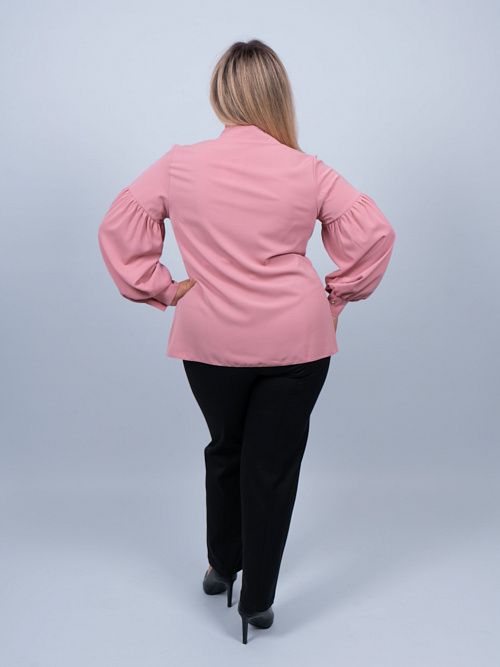 Леонардо Блузка женская пудра ZAR STYLE 