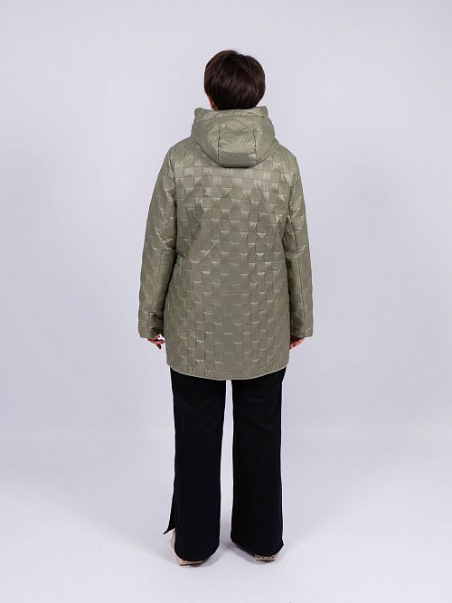 5235-884 Куртка женская зеленый ICEBEAR 