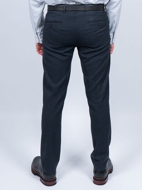 804-0158.E307.Y000.L.B0301 Брюки мужские синий LUXOR 